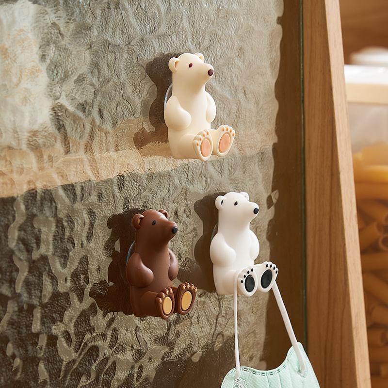 Coolkiss - Bear Siliconen Kleeftandenborstelhouder