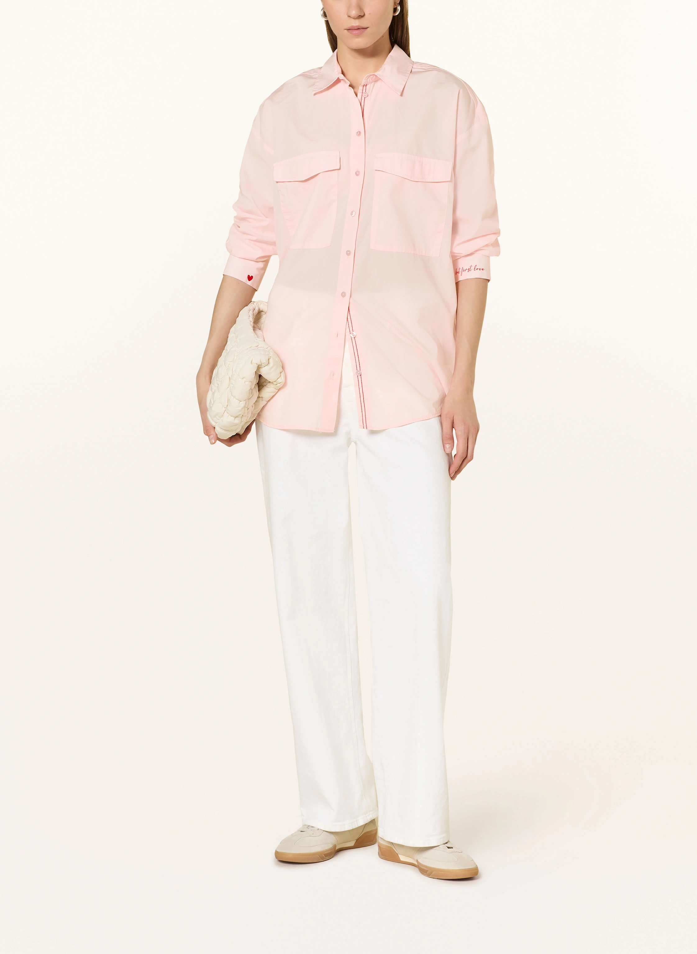 Smith & Soul Oversized-Hemdbluse