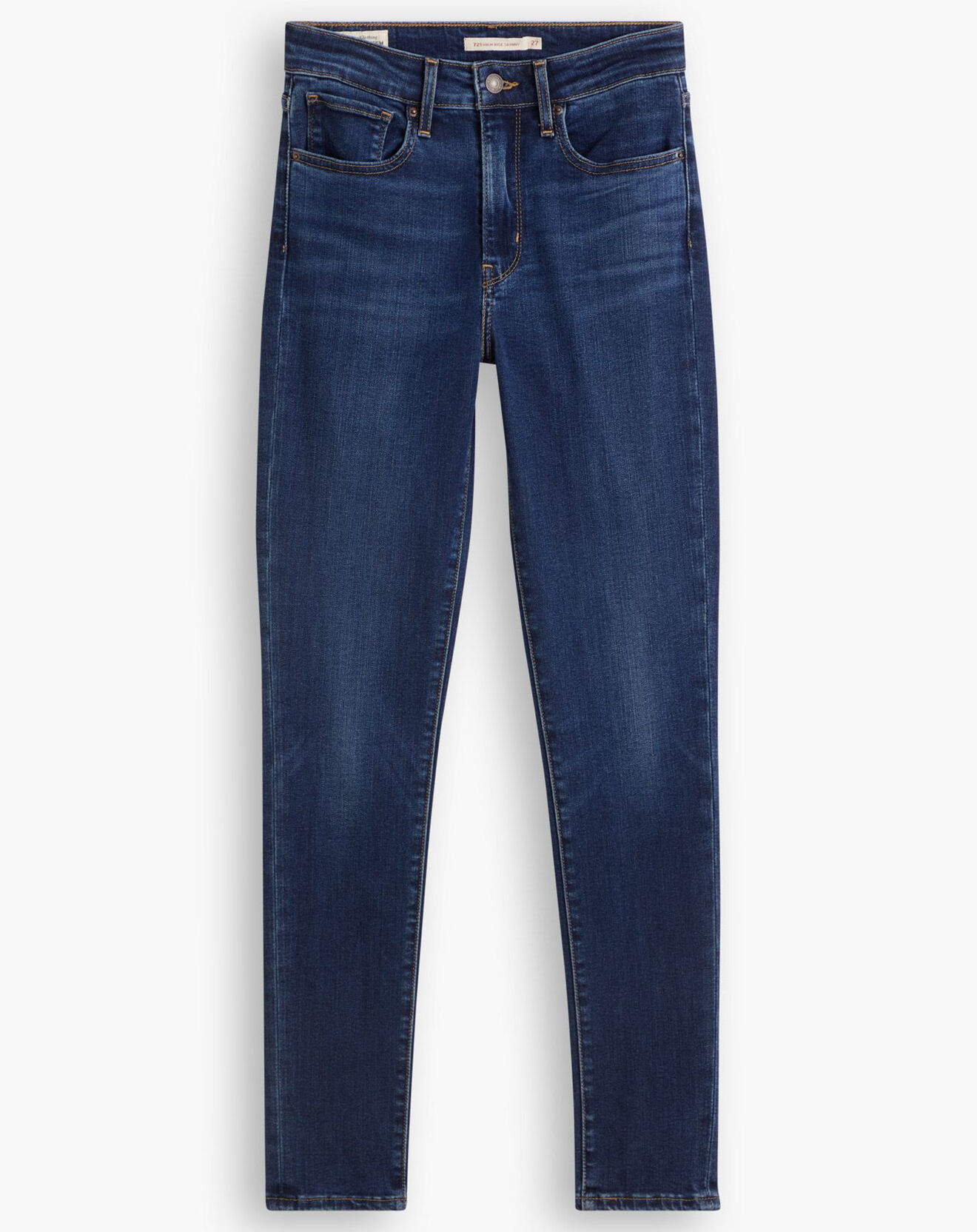 Levi's® Jean 721 High Rise Skinny taille haute bleu brut
