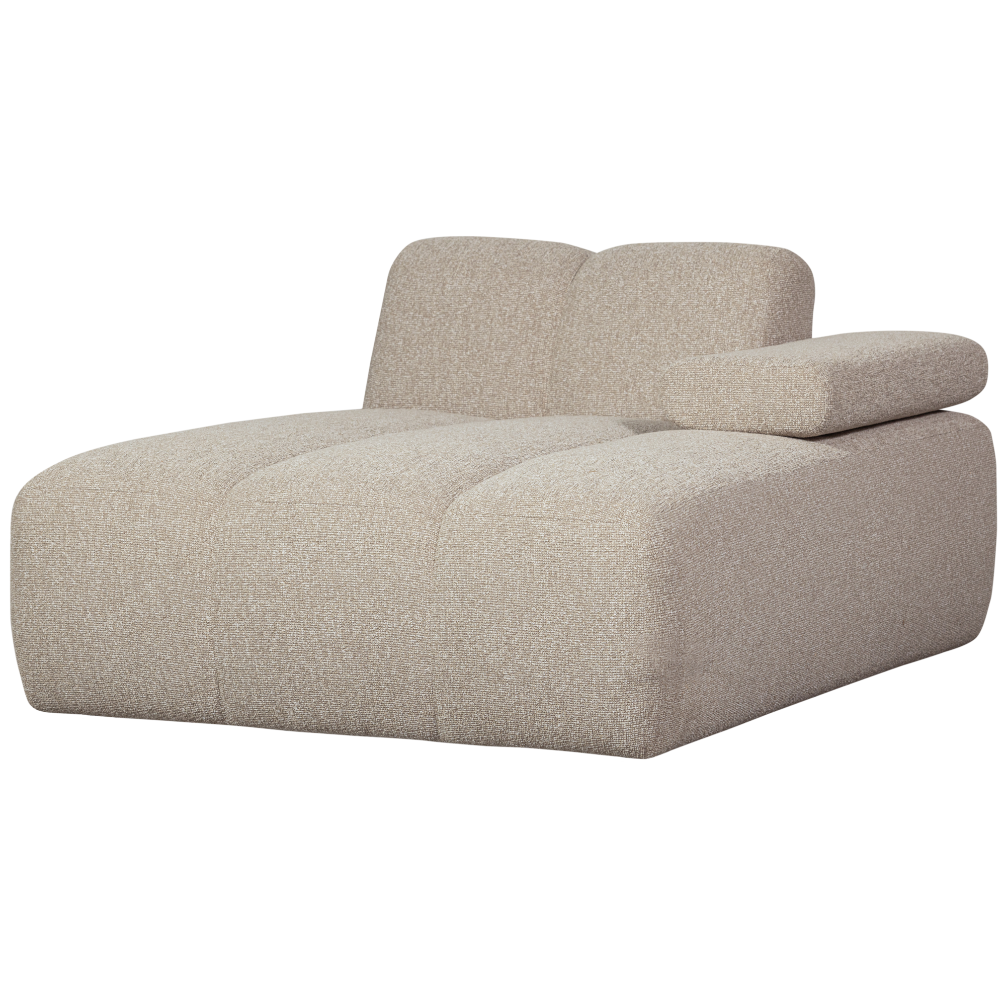 Chaise Longue Mojo Element Mojo Chaise Longue Element Rechts - Bouclé - Beige Melange