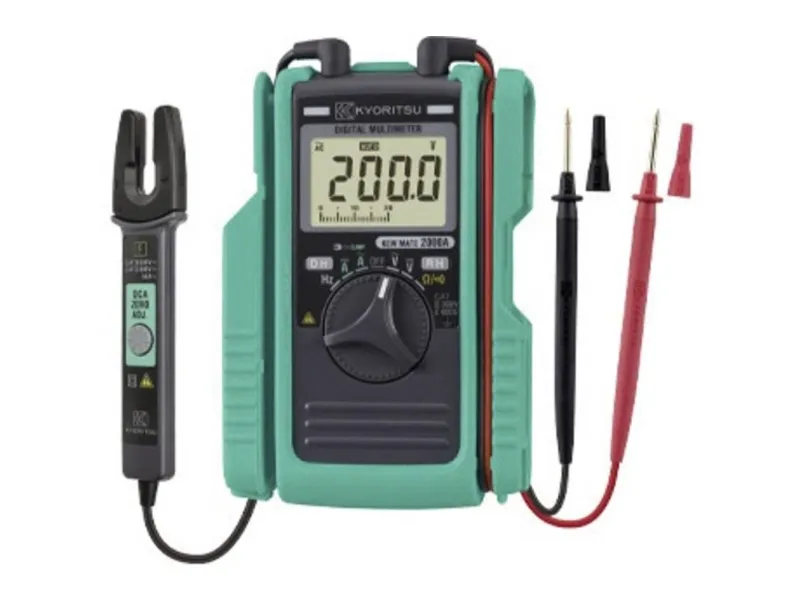 Kyoritsu KEW Mate 2000 A Hånd-multimeter, Strømtang digital CAT III 300 V, CAT II 600 V Visning (counts): 3400