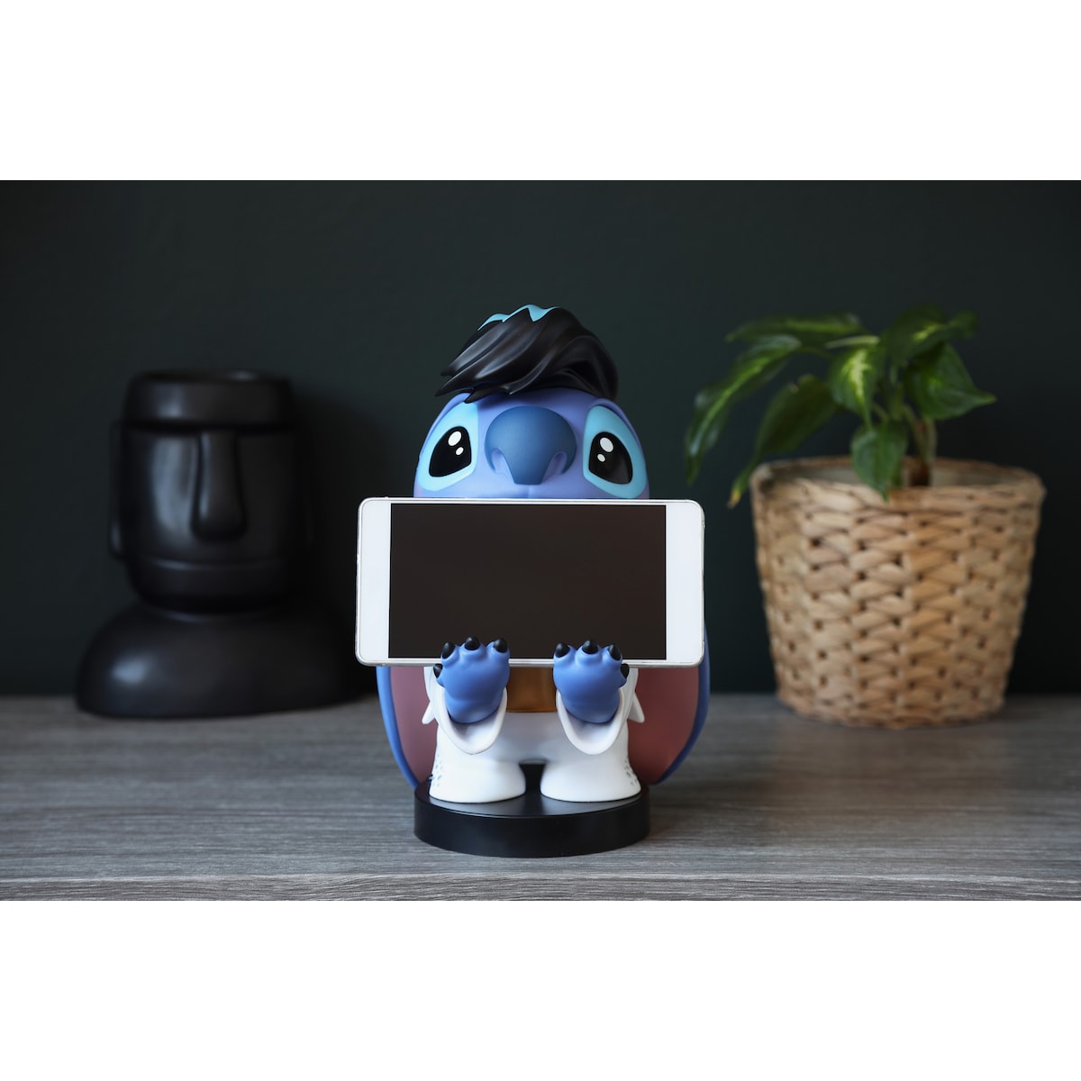 Cable Guys smarttelefon-/kontrollerholderfigur (Stitch as Elvis)