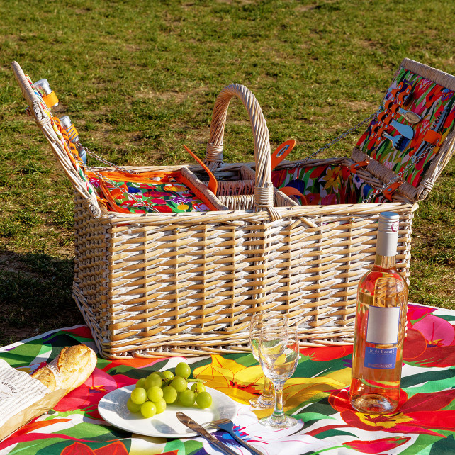 Panier de pique nique - Déjeuner sur l'herbe