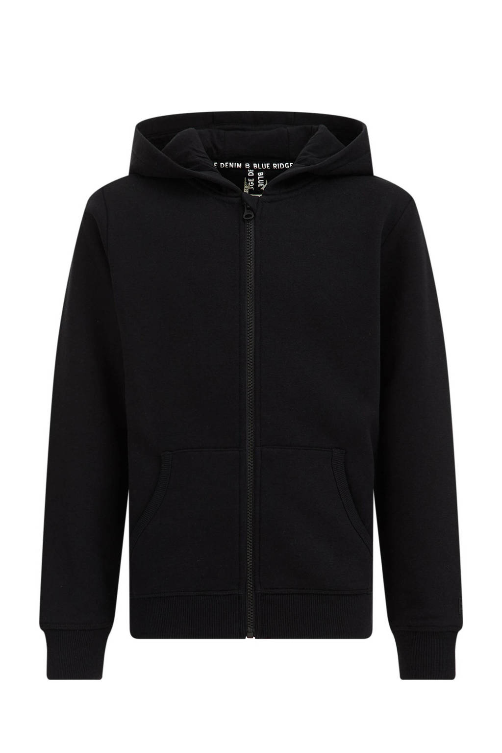 WE Fashion sweatvest zwart