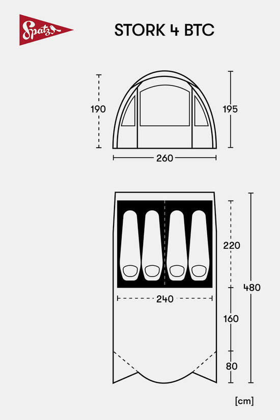 Spatz Spatz Stork 4 BTC Tent