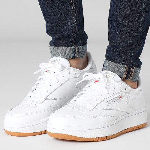 Baskets Femme Club Classic Double 100001198 White Reebok Gum