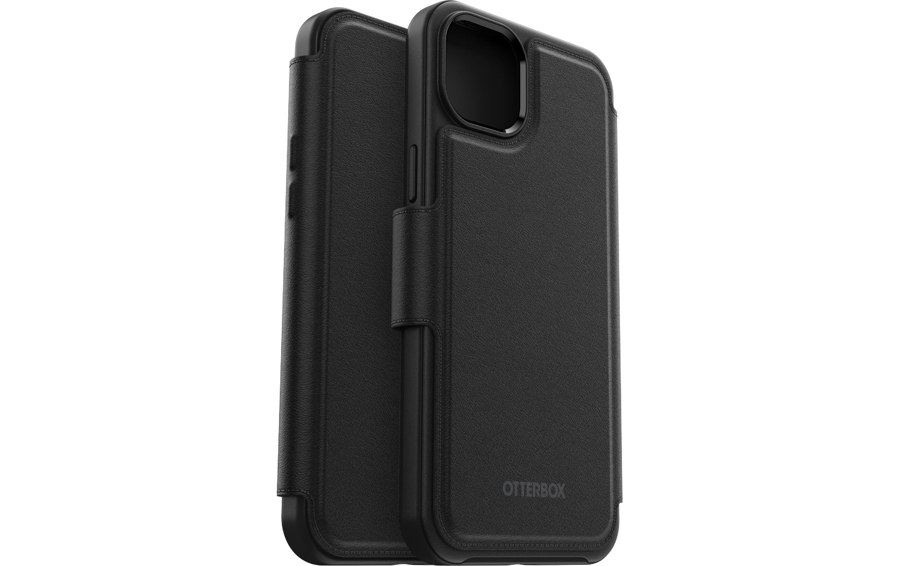 Book Cover Folio für MagSafe iPhone 14 Plus SchwarzBookcover-Folio für das Apple iPhone 14 Pro Max mit MagSafe Lademöglichkeit