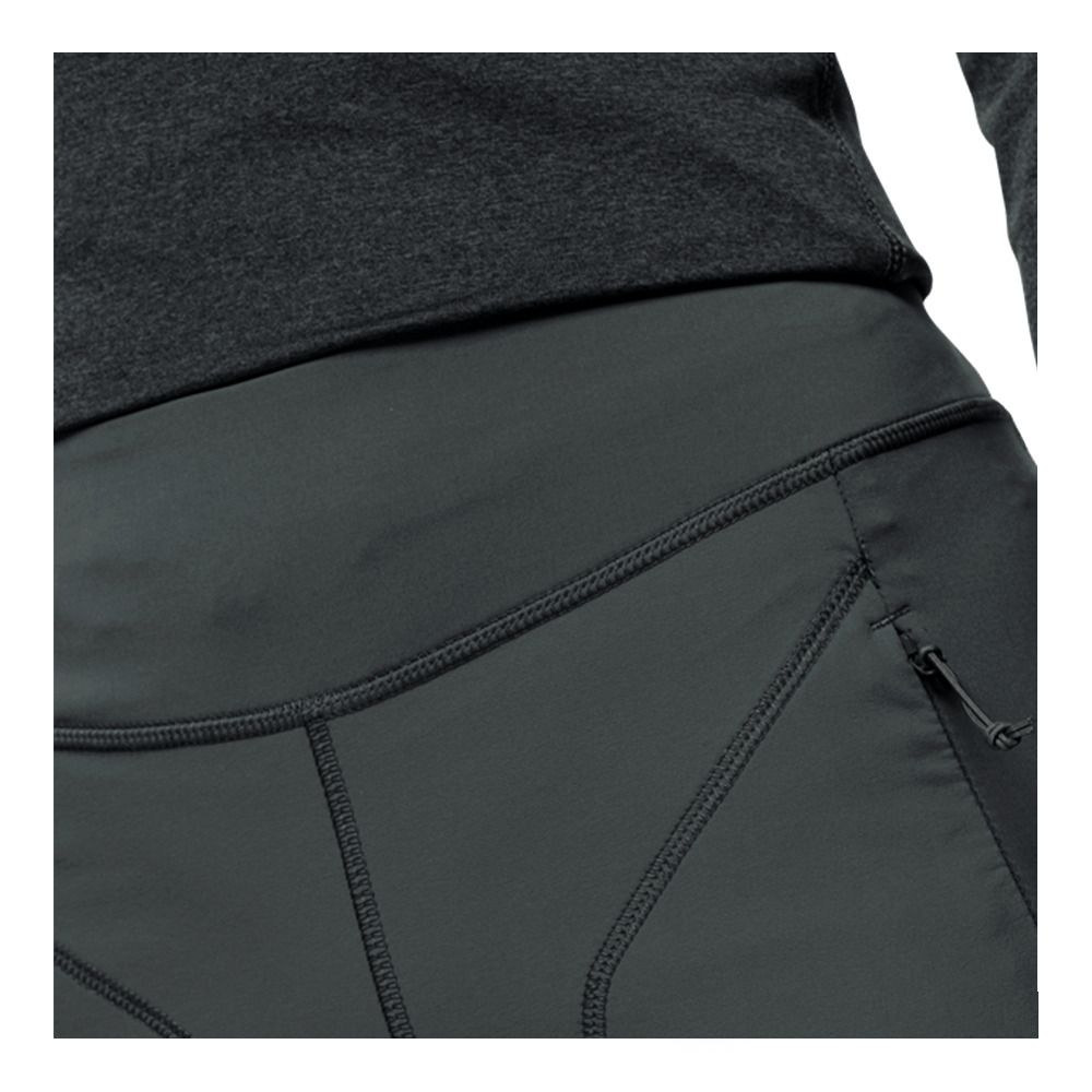 Jack Wolfskin SALMASER - Legging Femme slate green