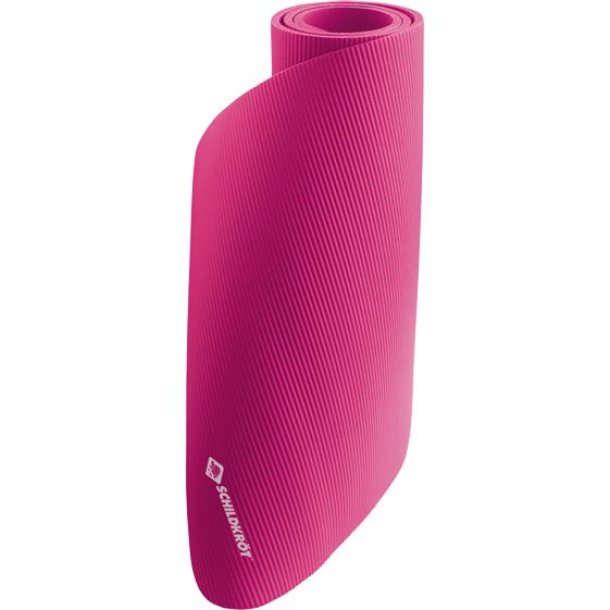 Schildkröt Fitness 10mm Fitnessmatte mit Tragegurt pink
