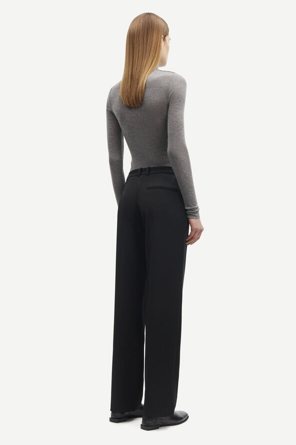 Samsøe Samsøe Sahoys straight wb trousers 7331 Black