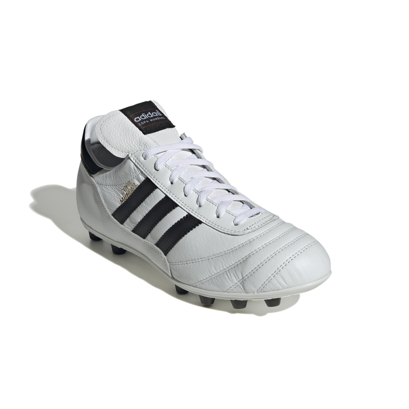 Adidas Copa Mundial Gras Voetbalschoenen (FG) Wit Zwart Goud