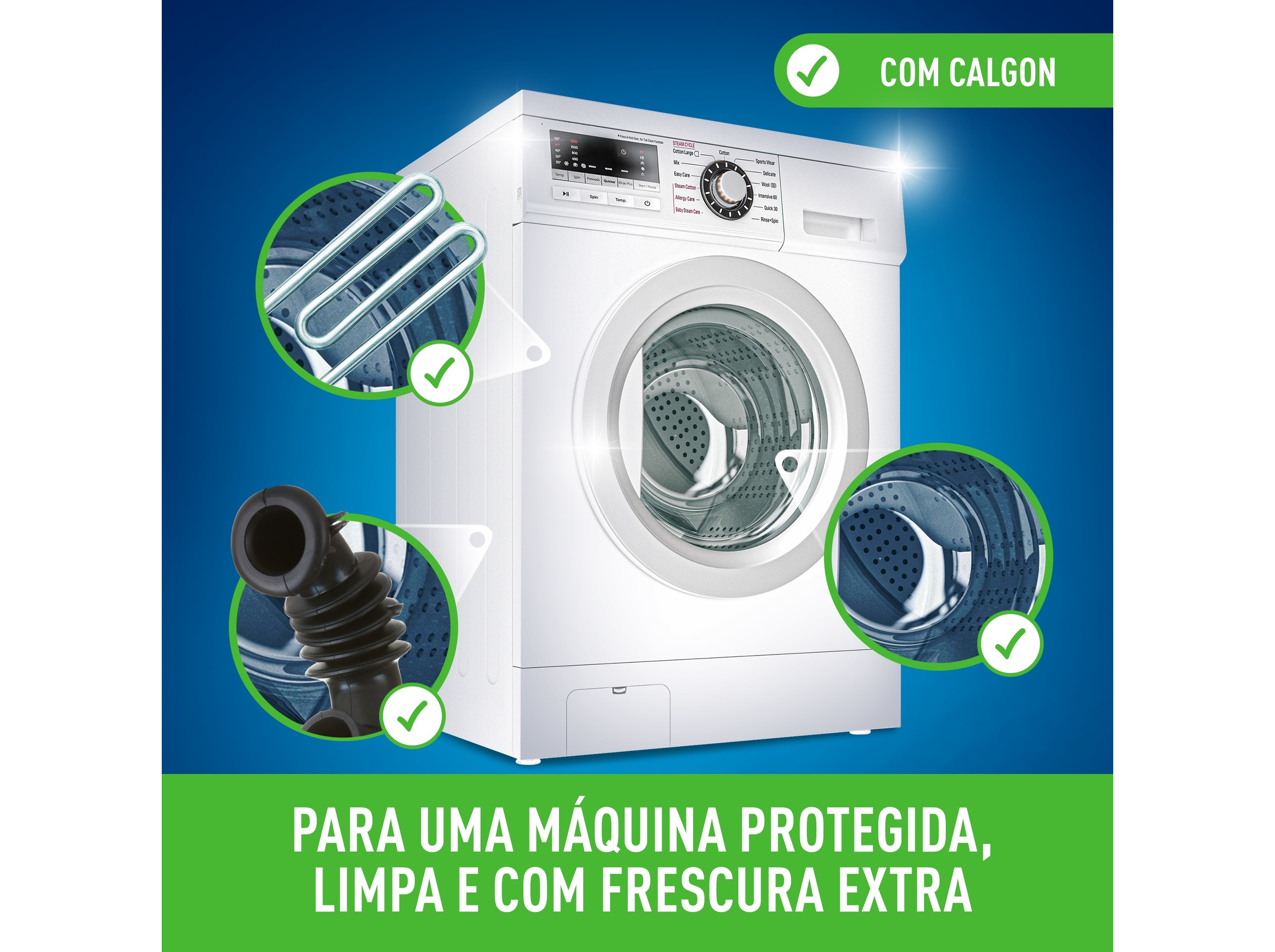 PASTILHAS ANTI-CALCÁRIO CALGON 15P