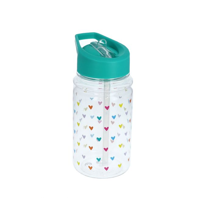 Gourde motifs coeurs Pause goûter