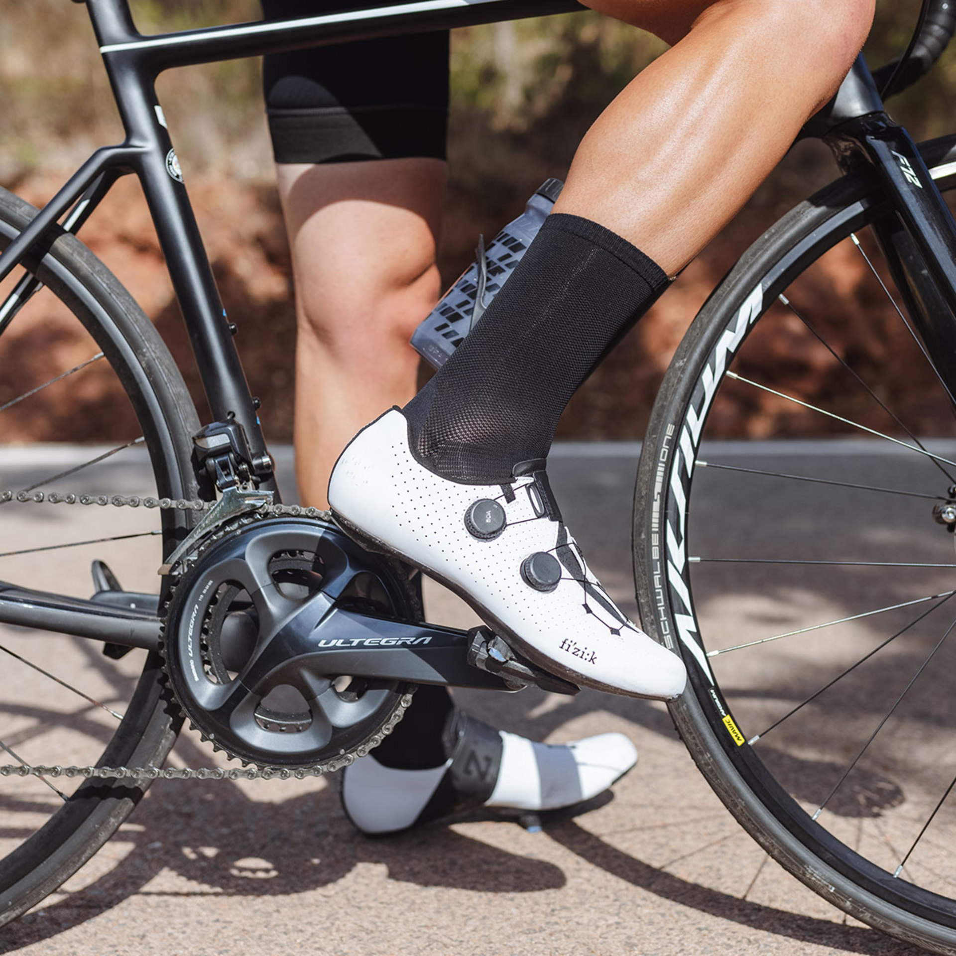 GripGrab Lightweight Airflow Fietssokken Zwart