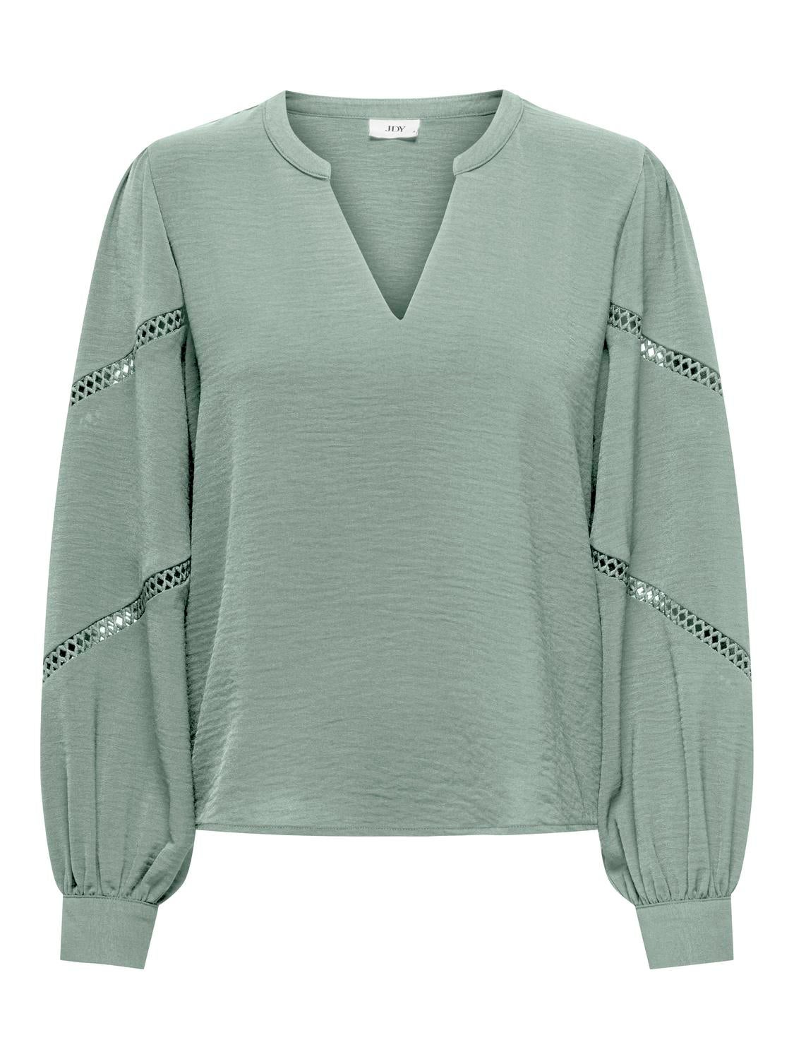 JDYLION Top Iceberg Green