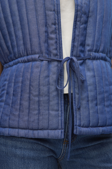 Vero Moda blauwe dames gilet