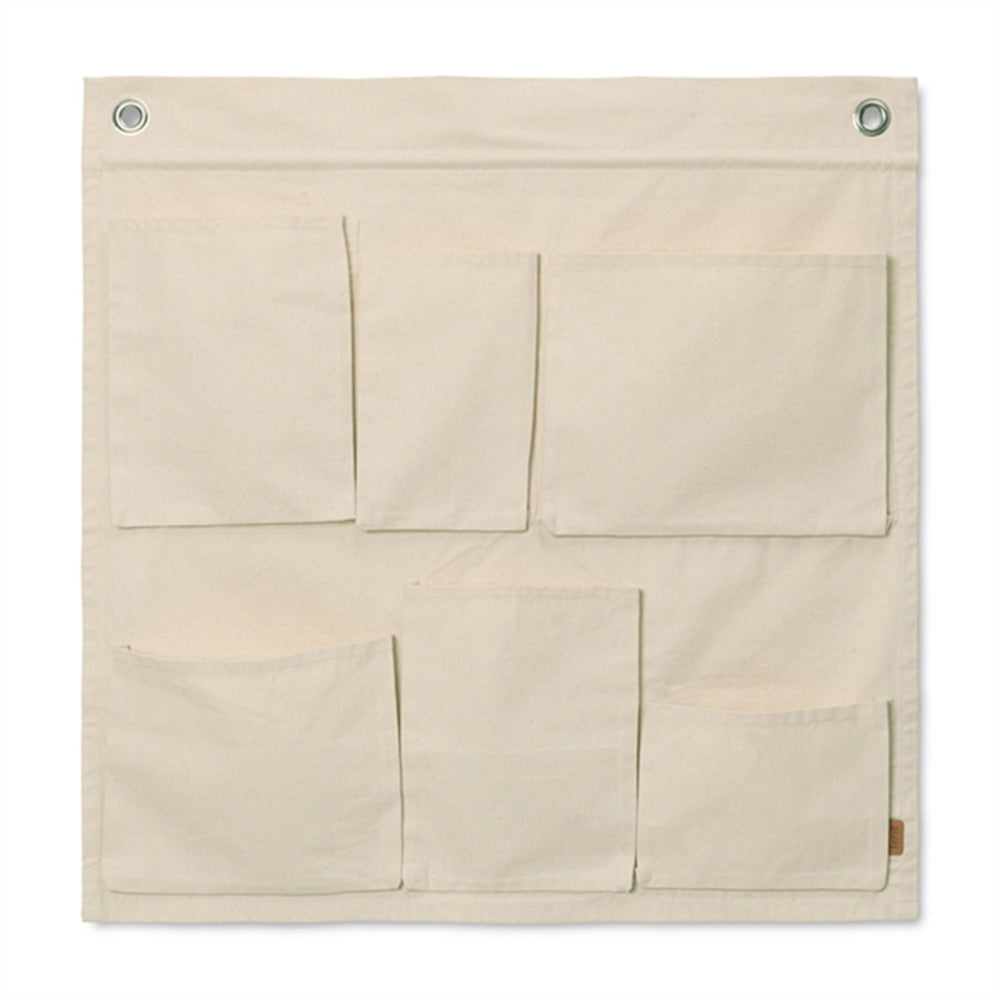 Canvas Væg-Lommer Off-White - Ferm Living
