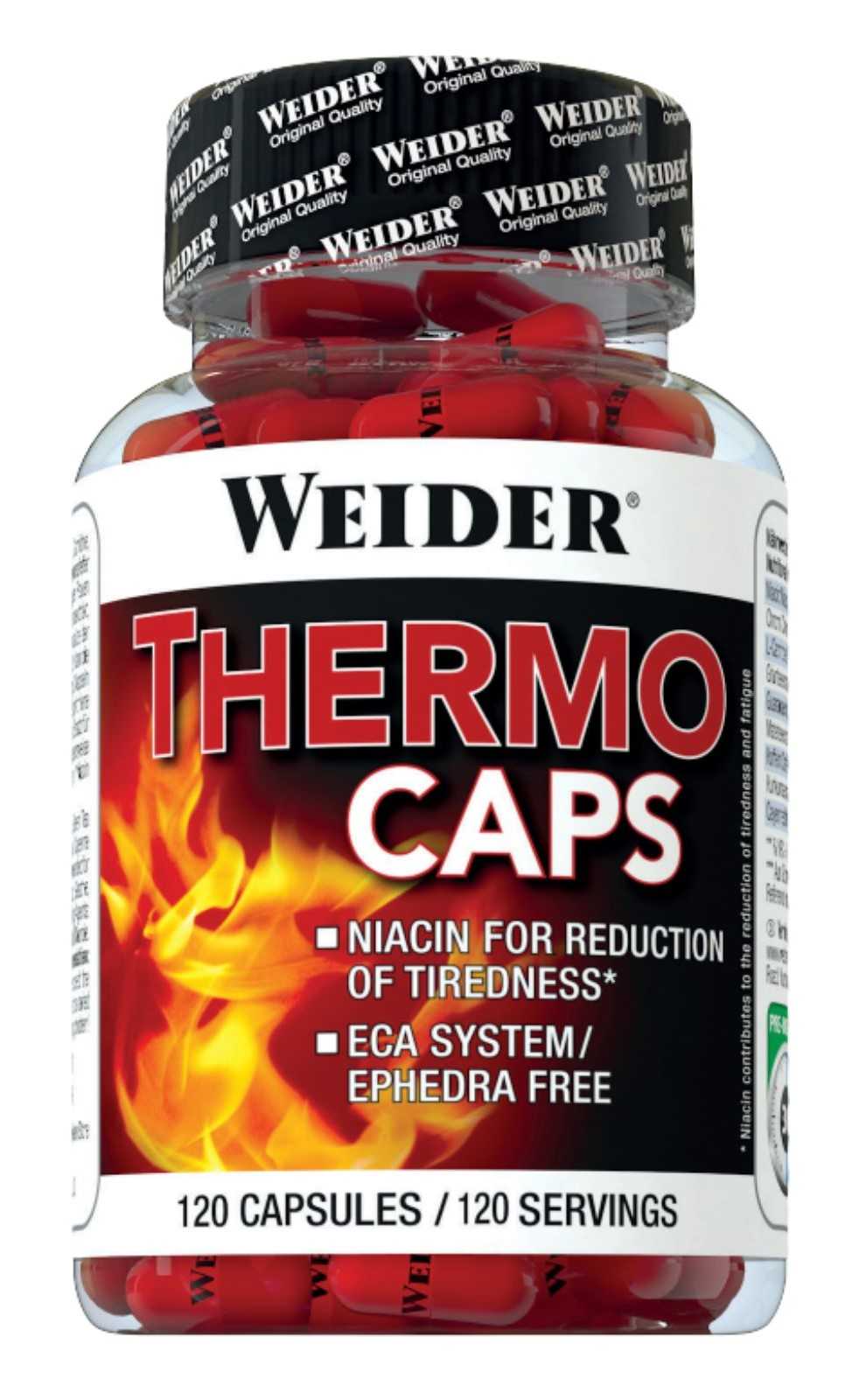 Weider Thermo Caps 120 cápsulas