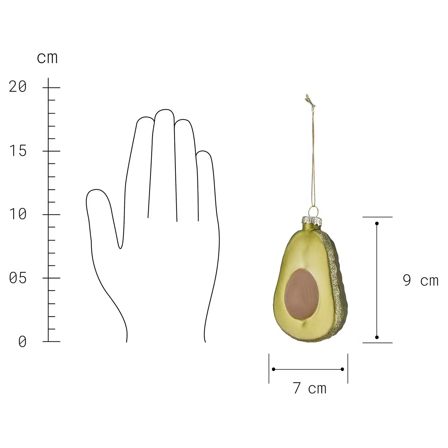 HANG ON Baumanhänger Avocado