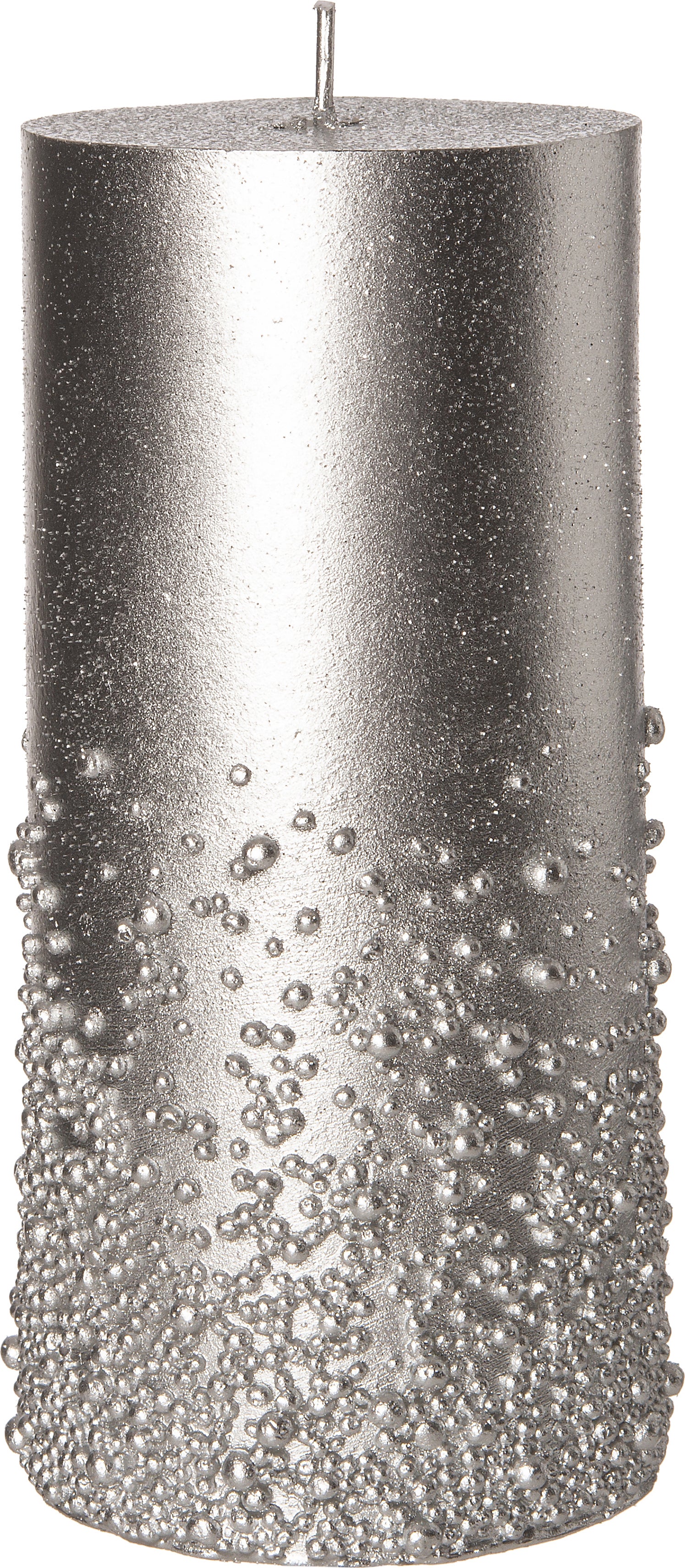Intratuin stompkaars Dots zilver D 7 H 15 cm