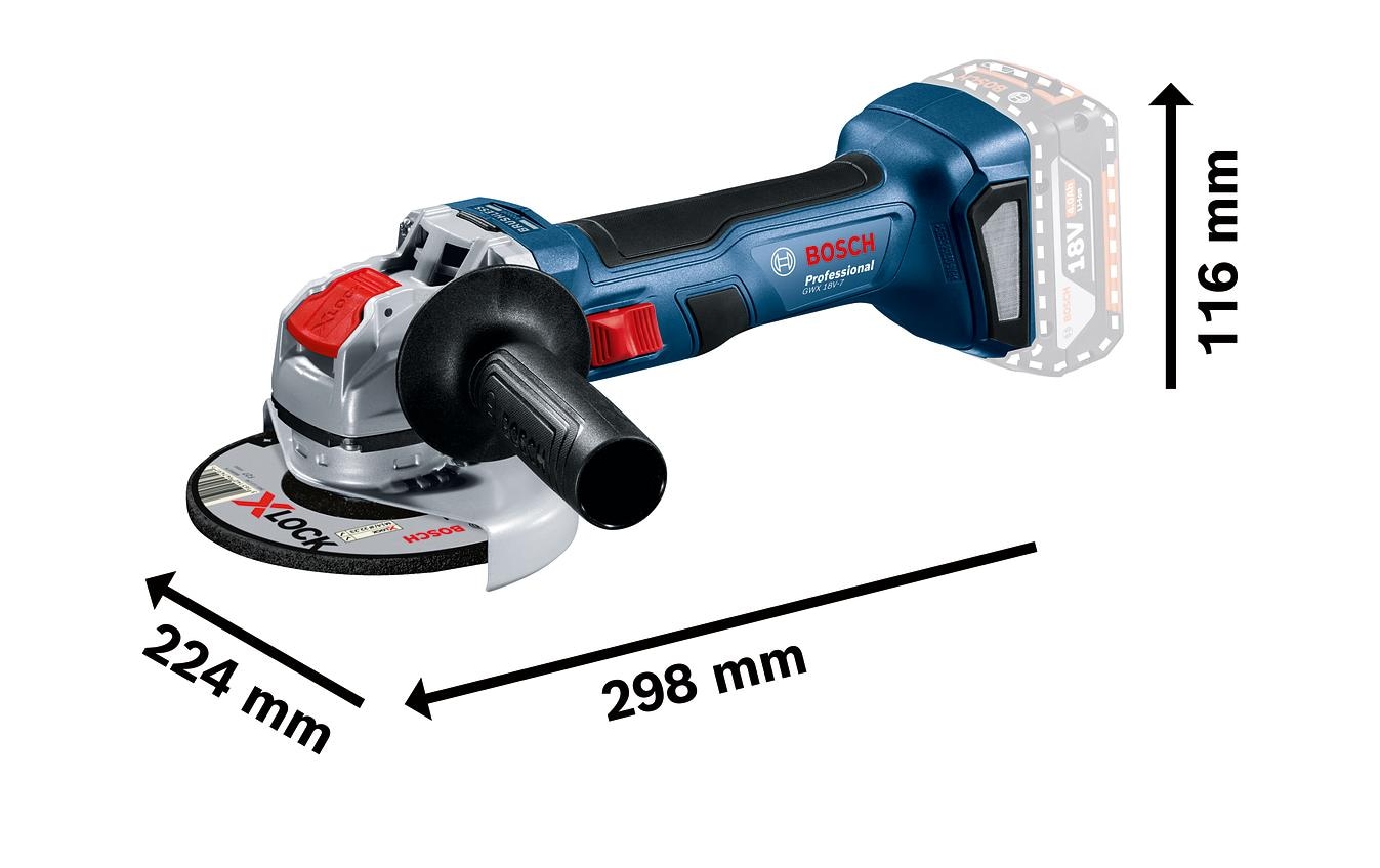 Bosch Professional Akku-Winkelschleifer »Akku-Winkelschle«