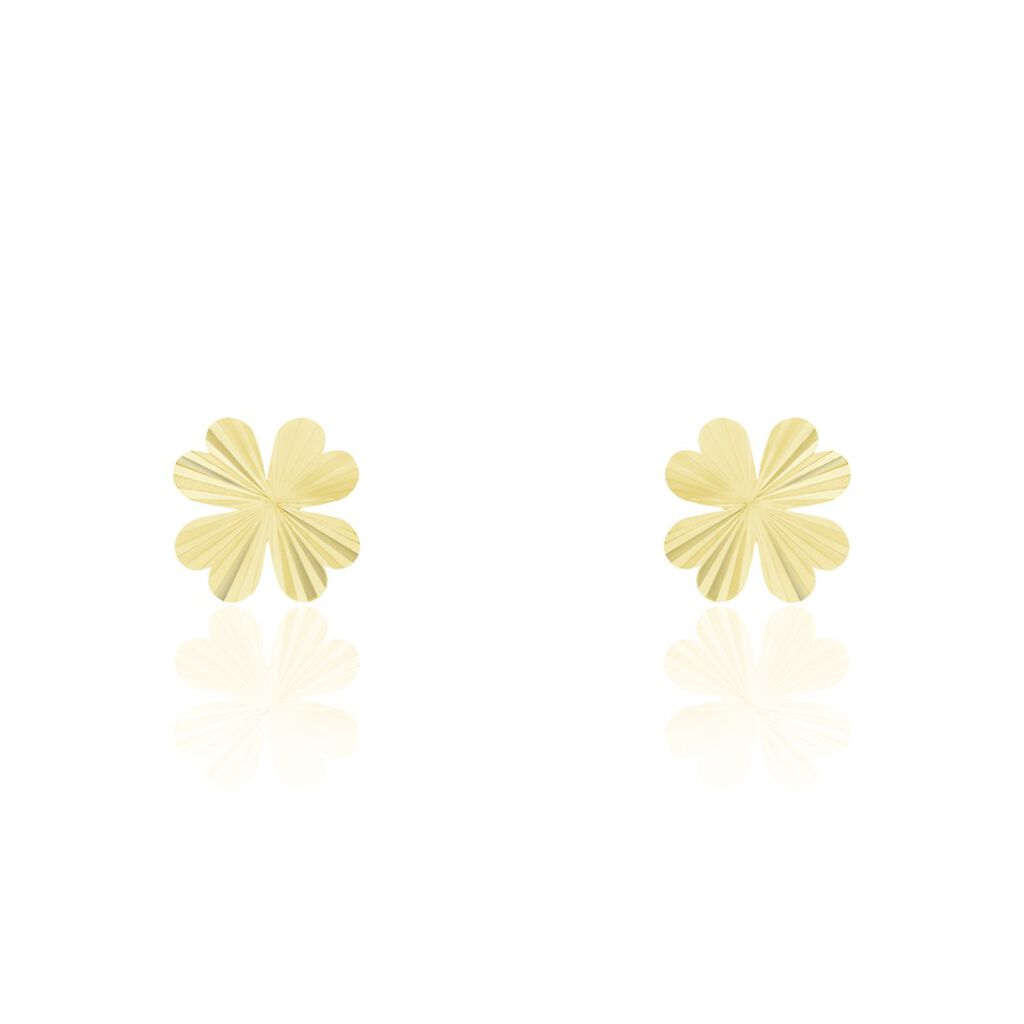 Boucles D'oreilles Puces Dag Or Jaune
