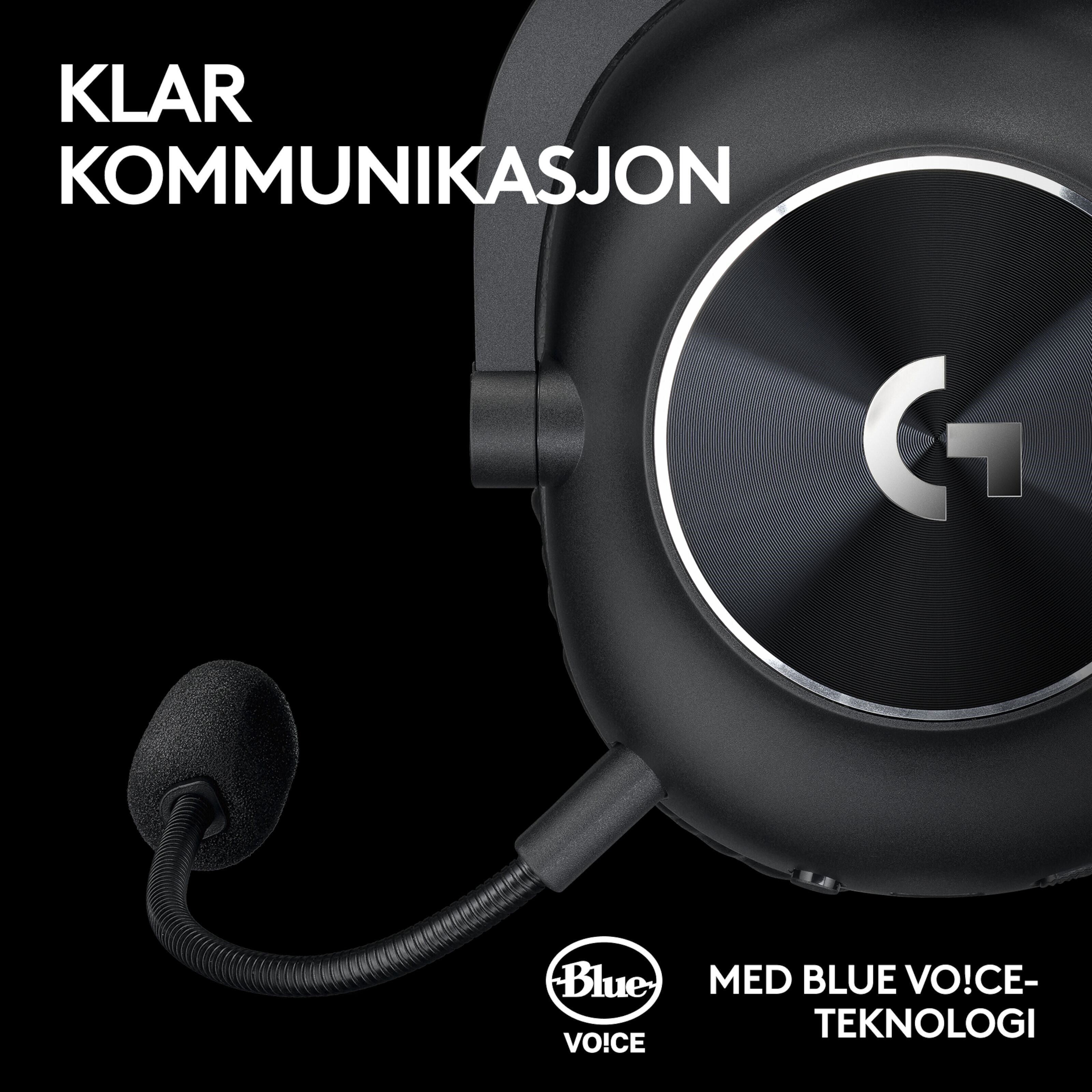 Logitech G Pro X2 Lightspeed Trådløst headset