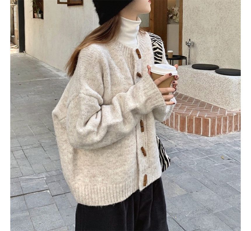 aistera - Effen dufflecardigan