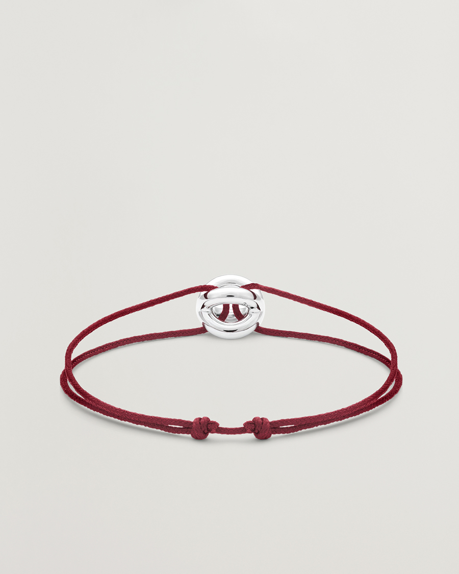 LE GRAMME Entrelacs Cord Bracelet Sterling Silver 3g