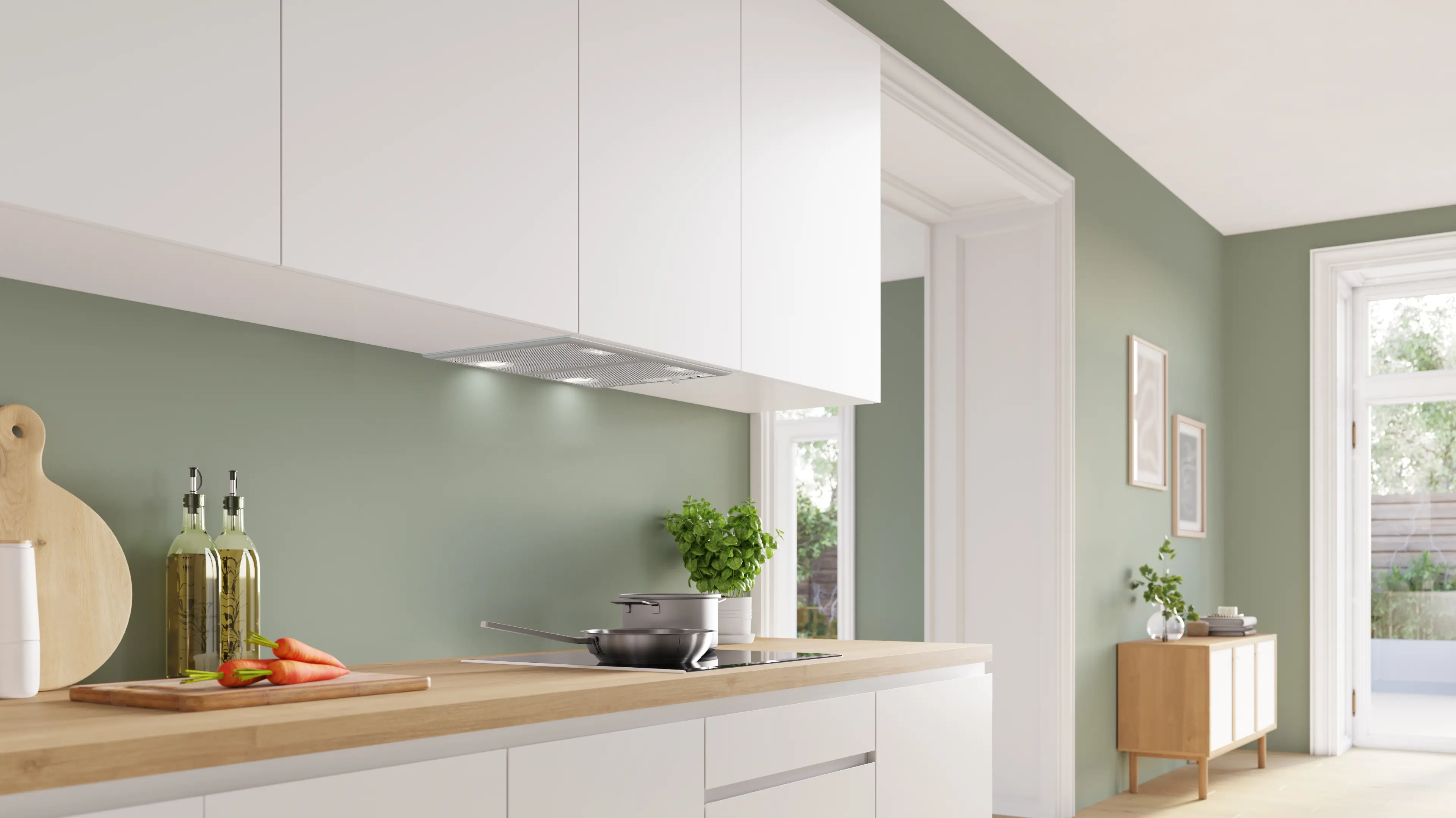 Serie 4 Afzuigunit 53 cm Zilver metallic
