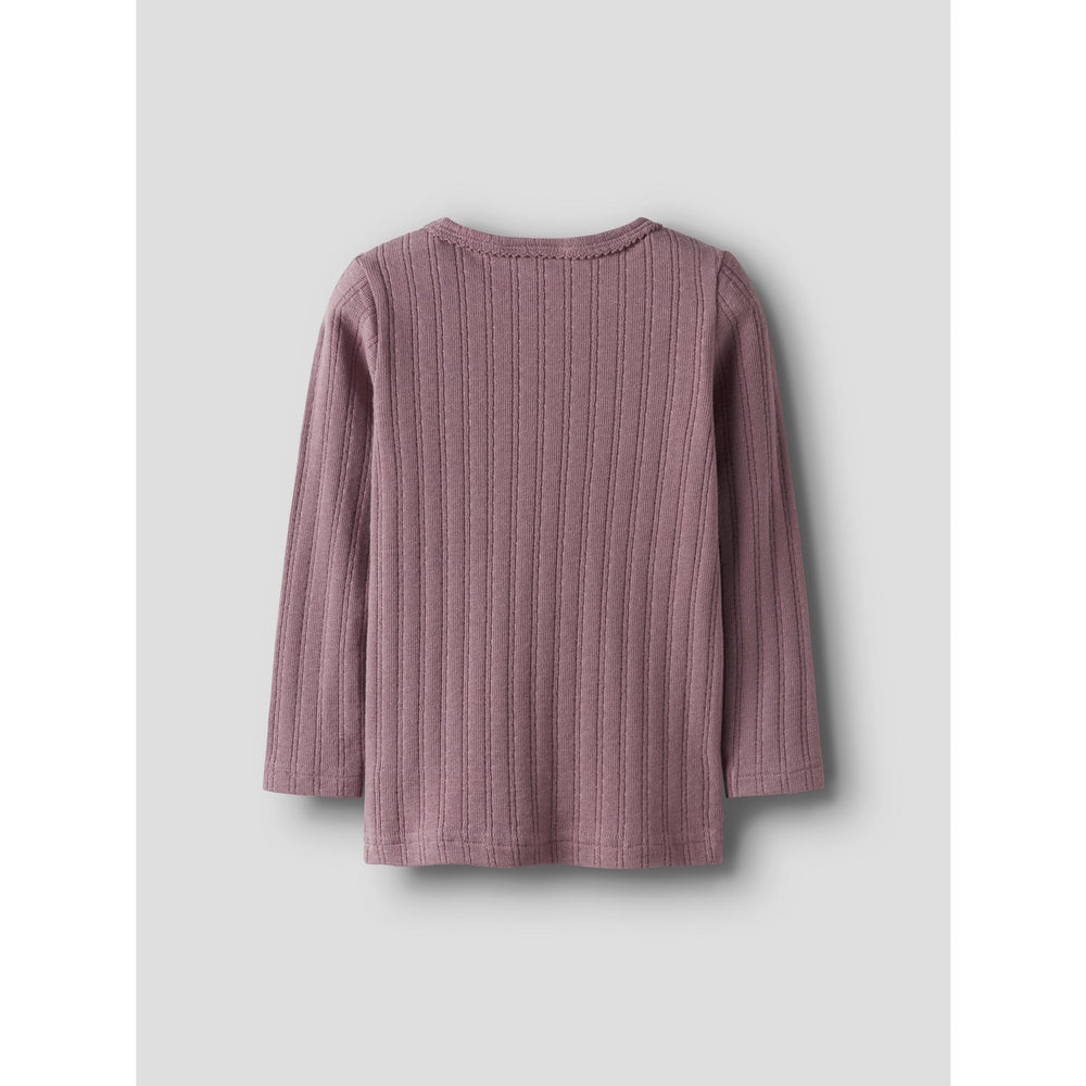 Køb Lil'Atelier Nostalgia Rose Nmfrita Sig Ls Slim Top Lil