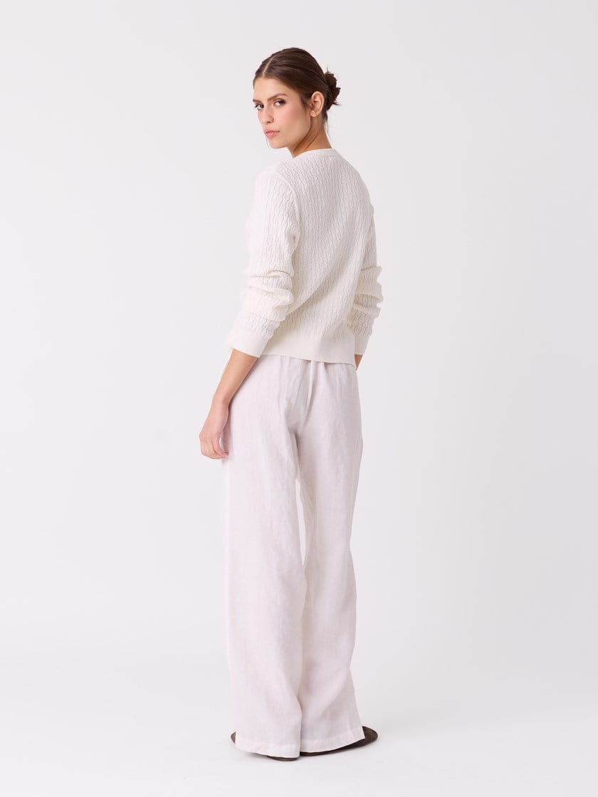 Sofie cardigan Marshmallow