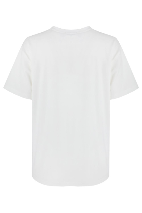 Fluresk witte dames t-shirt