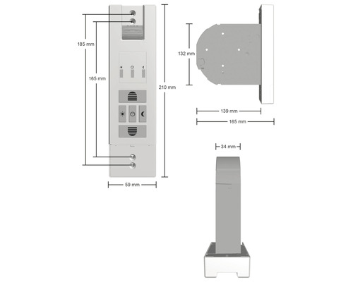 Schellenberg 22726 Rollodrive 65 Standaard bandopwinder, trekkracht 45 kg