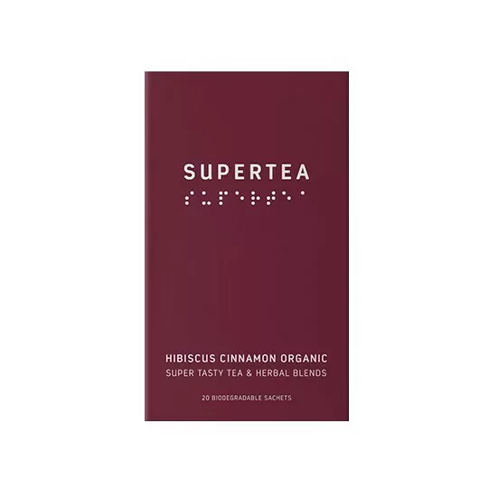 Teministeriet Supertea Hibiscus Cinnamon Organic - 20 breve