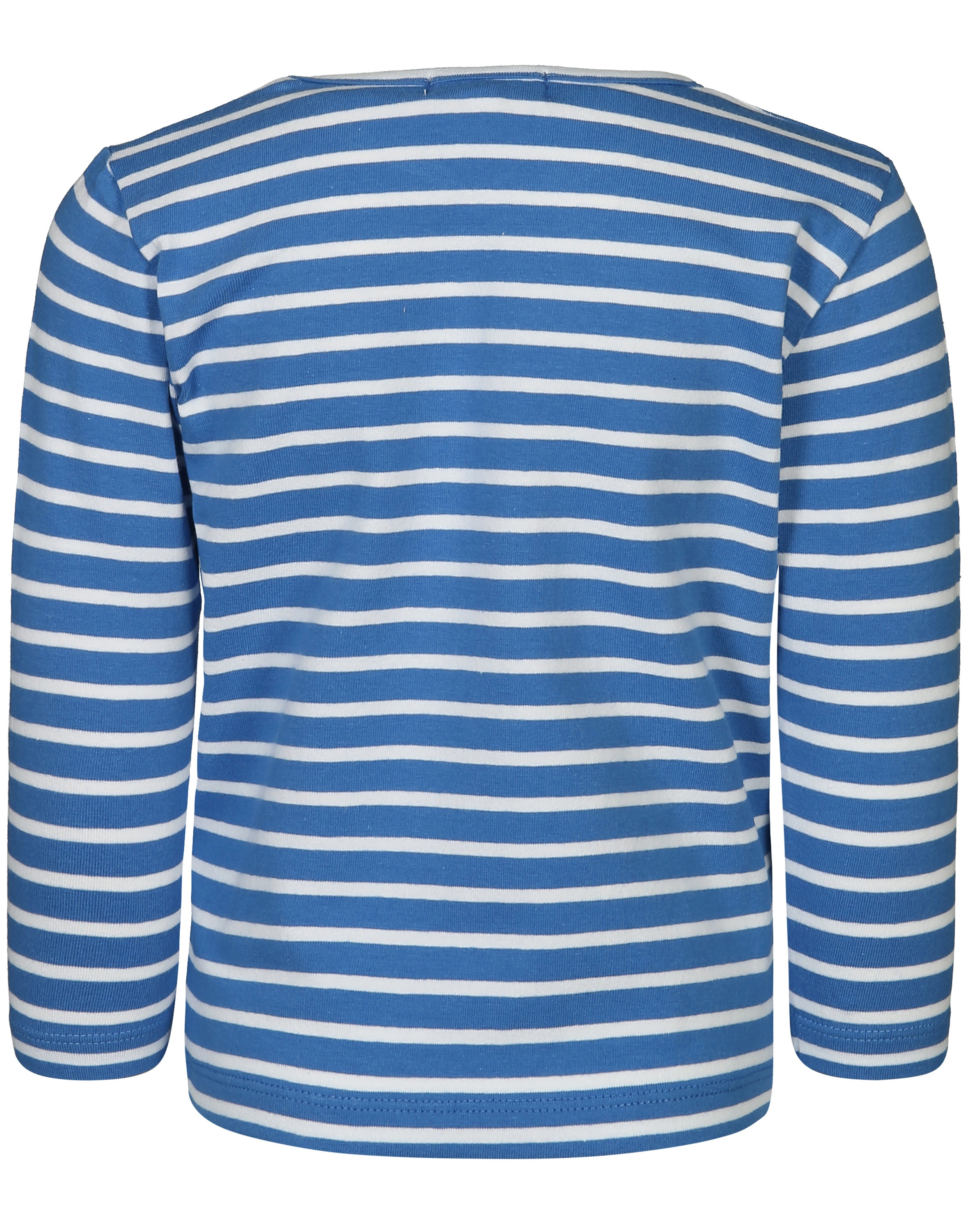 Langarmshirt 1 JAHR gestreift in blau/weiß (Größe: 80)