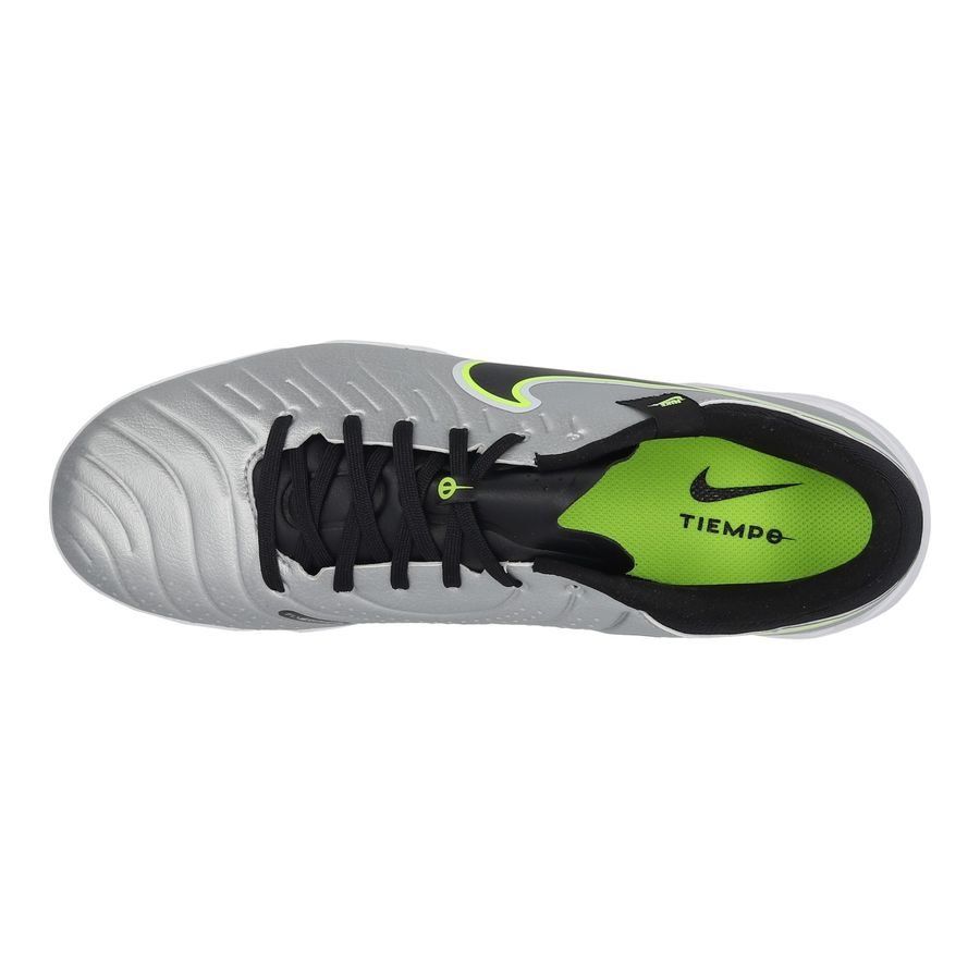 Nike Tiempo Legend 10 Academy TF Mad Voltage - Argenté/Noir/Jaune Fluo