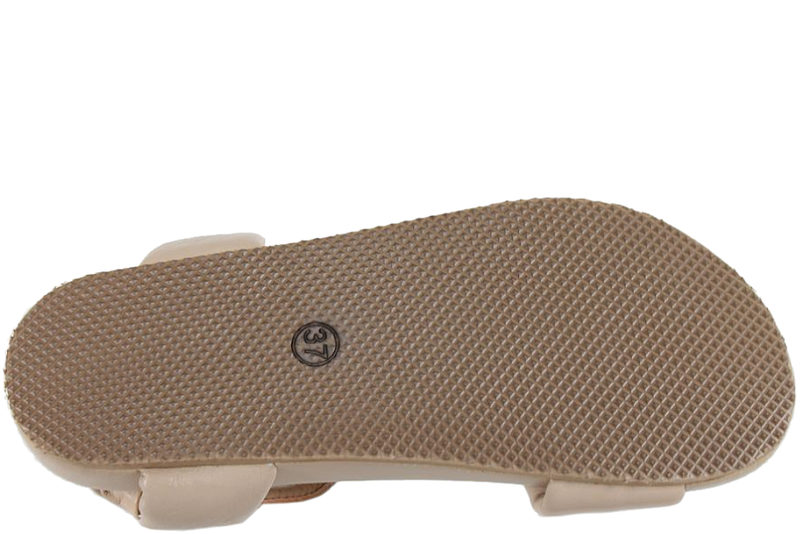 COPENHAGEN SHOES BEACH VIBES SANDAL I BEIGE GLAT SKIND