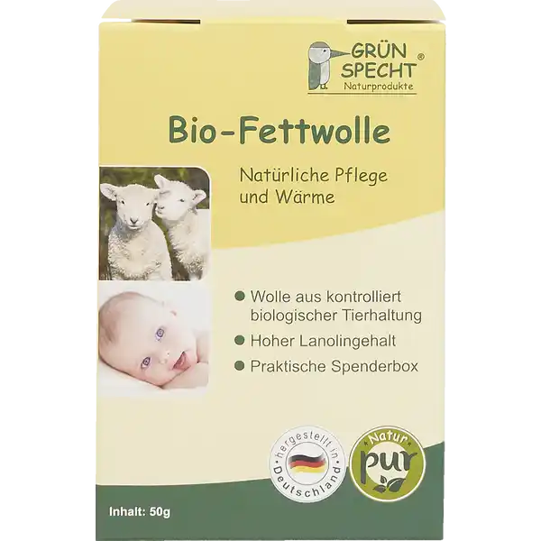 Bio-Fettwolle