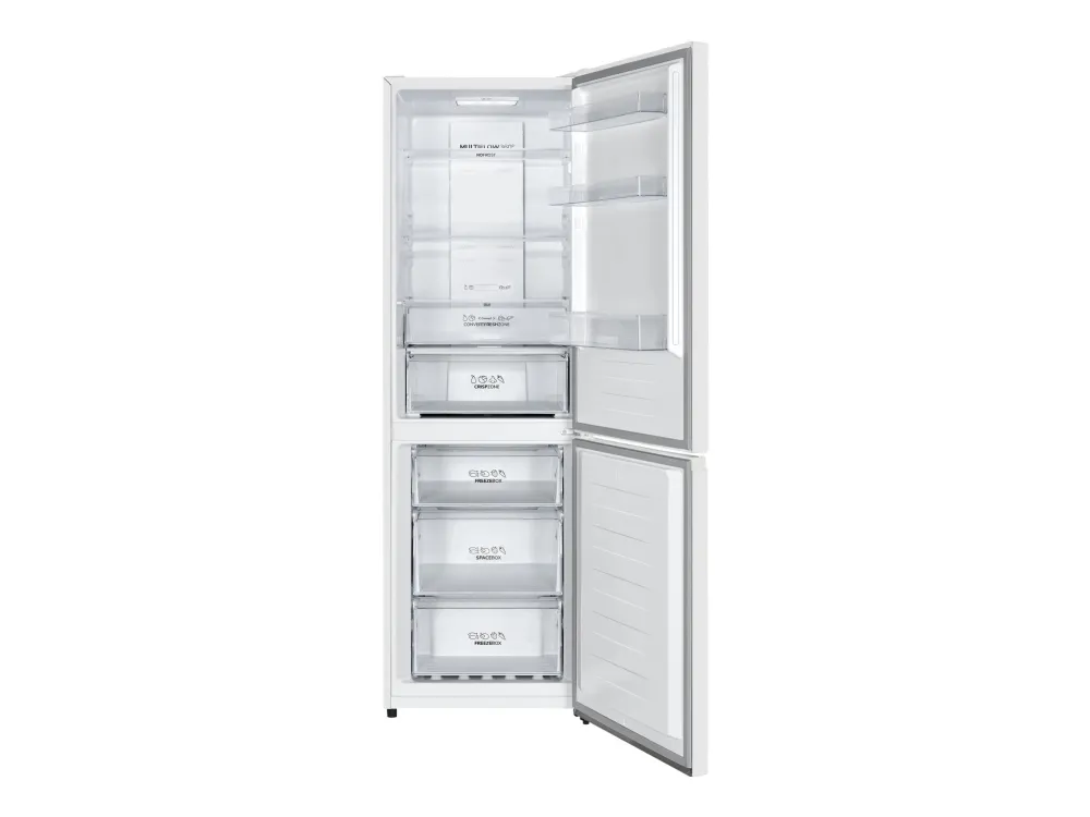 Gorenje N619EAW4 - Køleskab/fryser - bund-fryser - bredde: 59.5 cm - dybde: 59 cm - højde: 186 cm - 304 liter - Klasse E - hvid