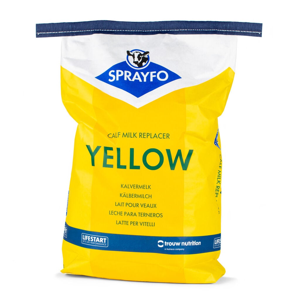 Sprayfo Geel - Kalvermelkpoeder - 20 Kilogram