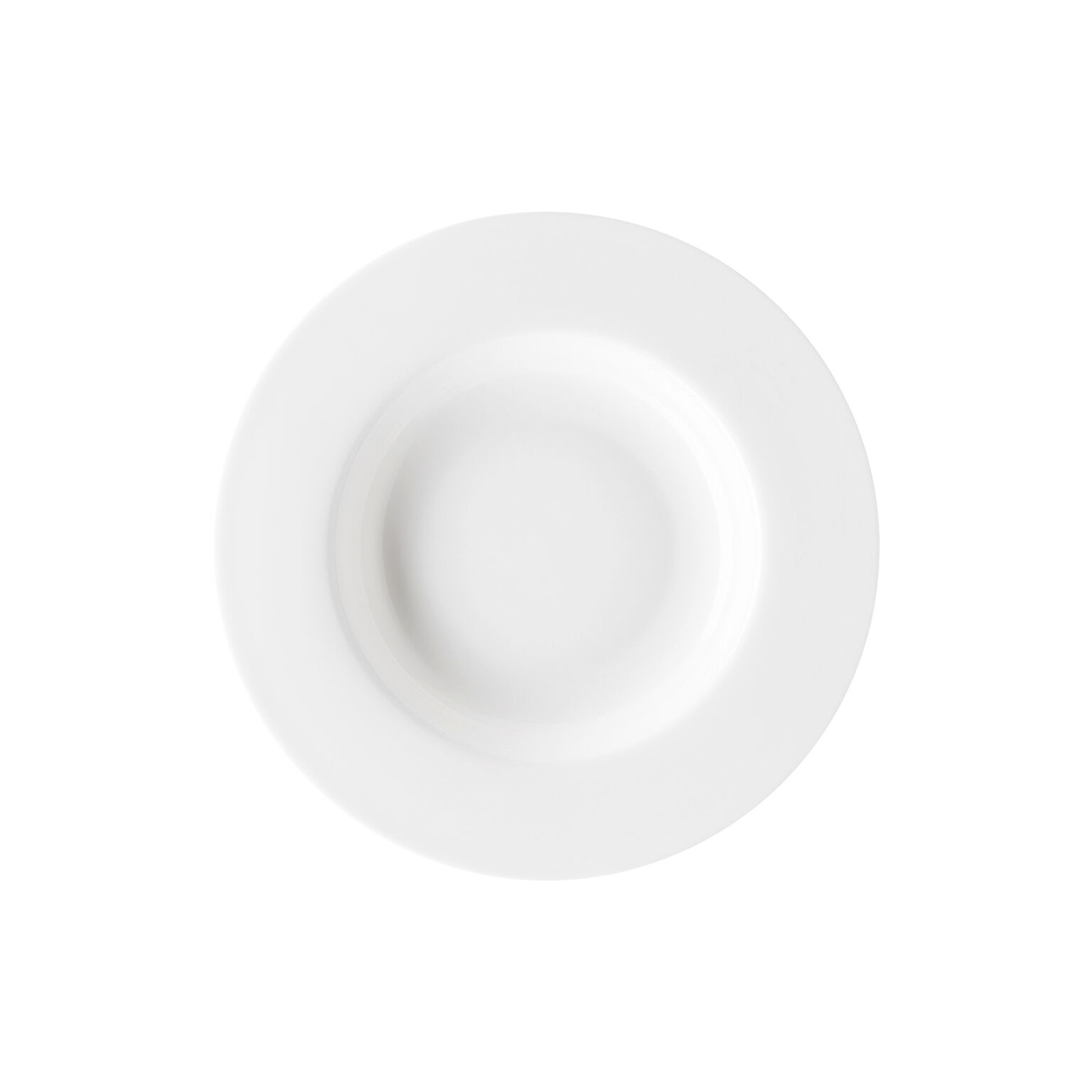 Jade Bone China Weiss Suppenteller 23 cm Fahne