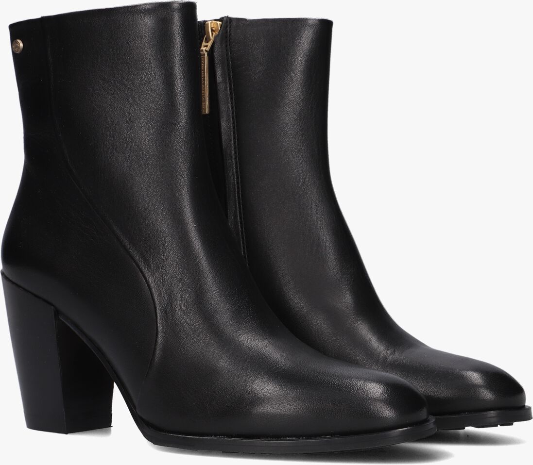 FRED DE LA BRETONIERE zwarte fred de la bretoniere enkellaarsjes alicia ankle boot