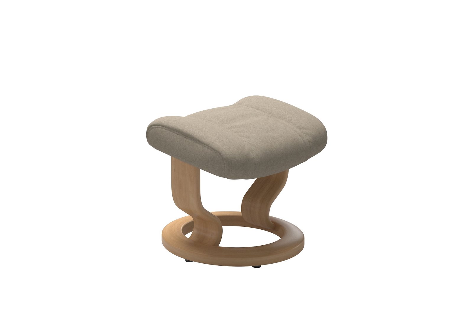 Wing krakk Tekstil Calido Light Beige - Classic - Eik