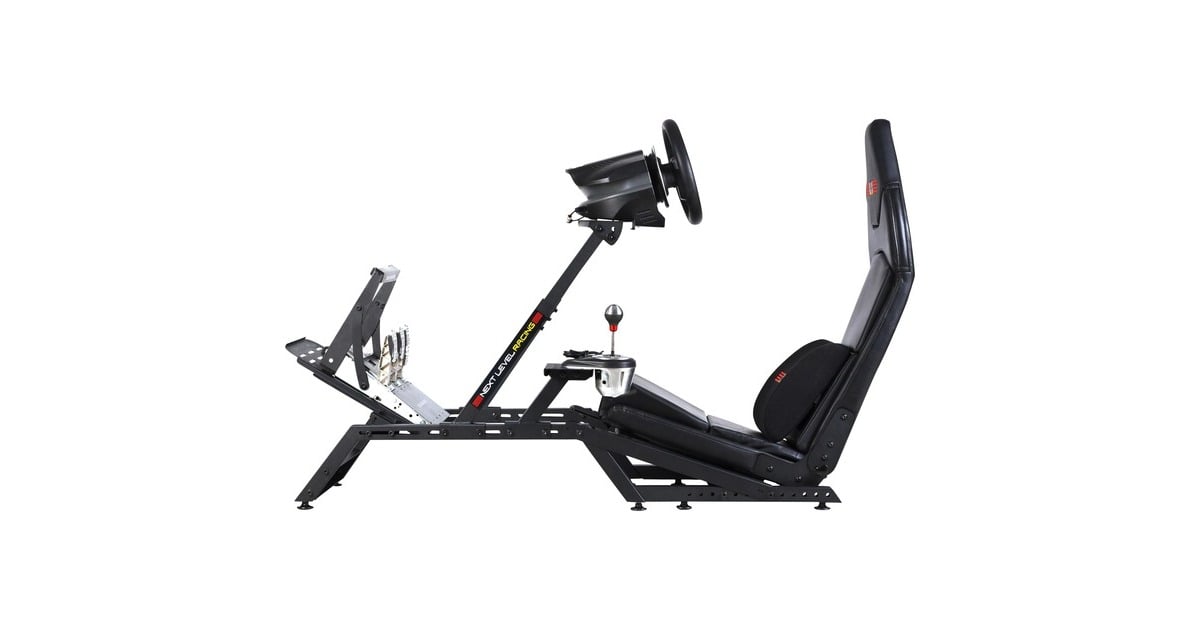 Next Level RacingF-GT Formula and GT Simulator Cockpit racing simulator  (Zwart (mat))