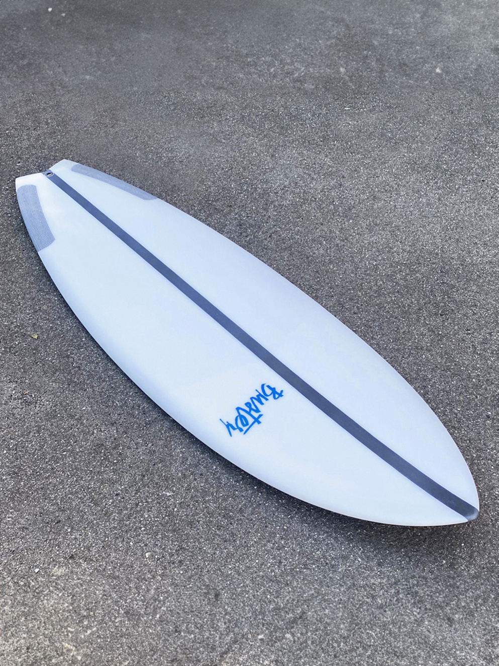 Buster Pool Pike Surfboard white