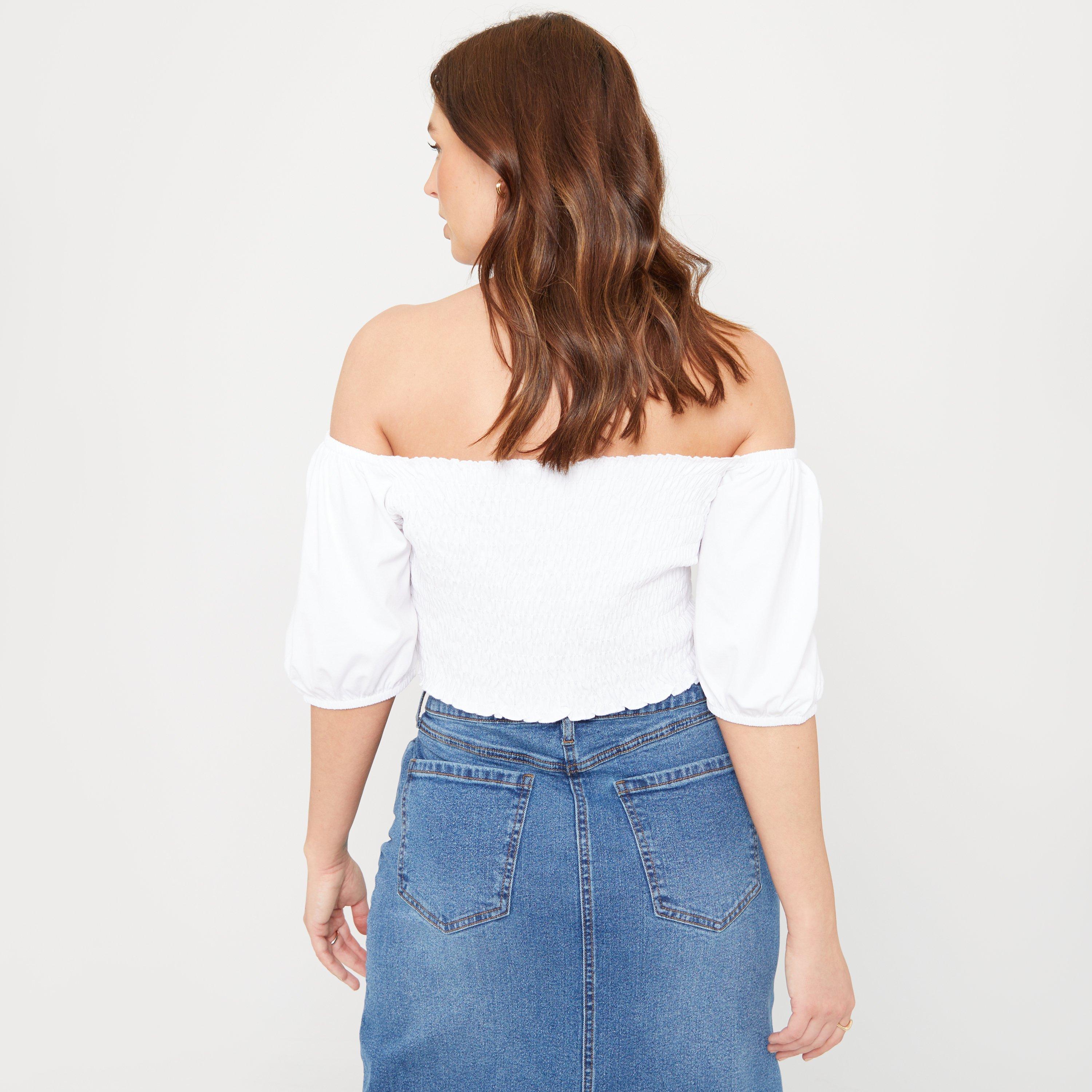 Be You BY Puff Sleeve Top Womens