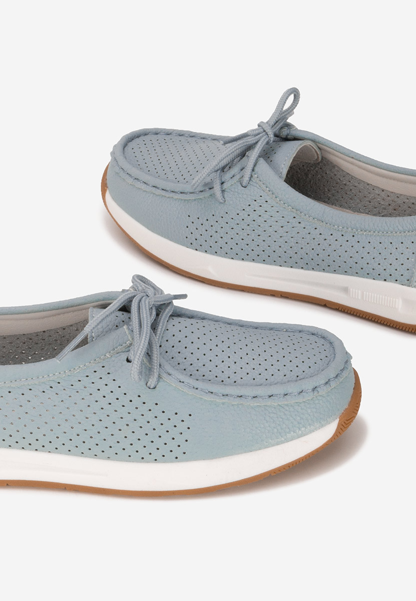 Mocassins femme bleus Kaliana