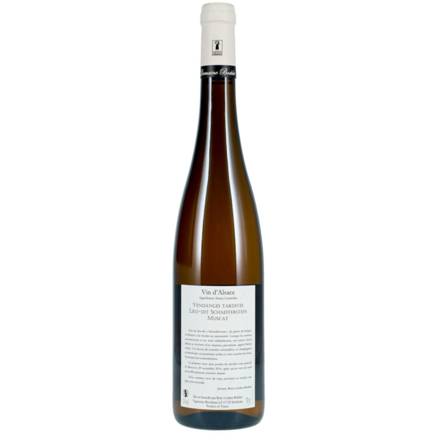 Alsace AOP Grand Cru Gewürztraminer Bruderthal Domaine Boehler -75cl