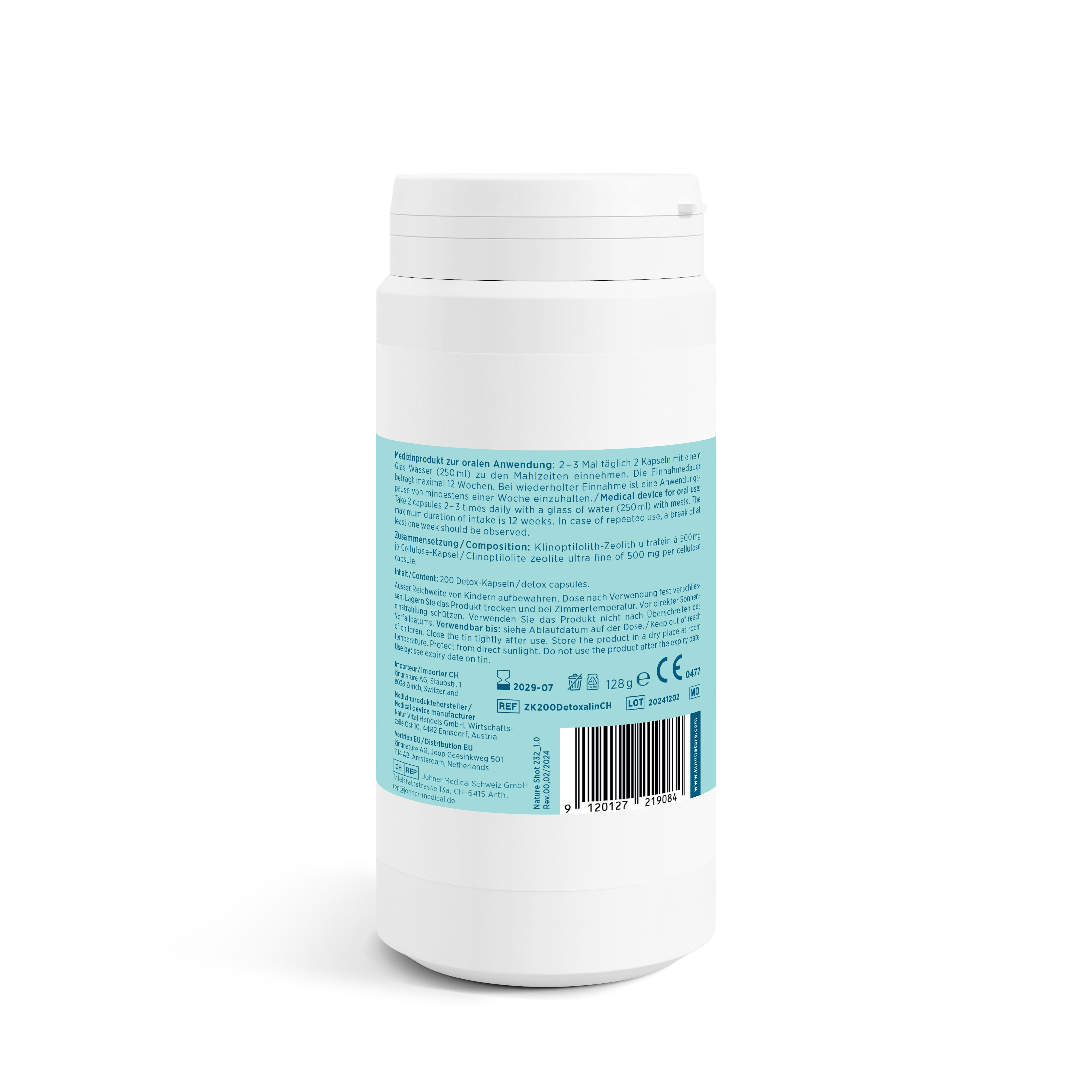 DETOXALIN Kaps Ds 200 Stk